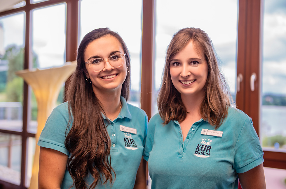 Kurzentrum Weissenstadt – Diätassistentinnen Lena Schuhmann und Anna Baumgärtel Kurzentrum Weissenstadt – Diätassistentinnen Lena Schuhmann und Anna Baumgärtel