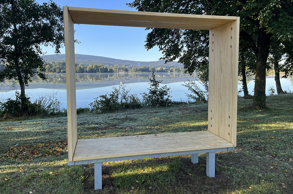 Landschaftsrahmen / Pano-Rahmen am Weißenstädter See