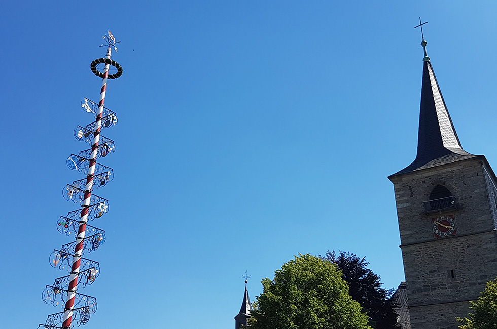 Maibaum Weißenstadt