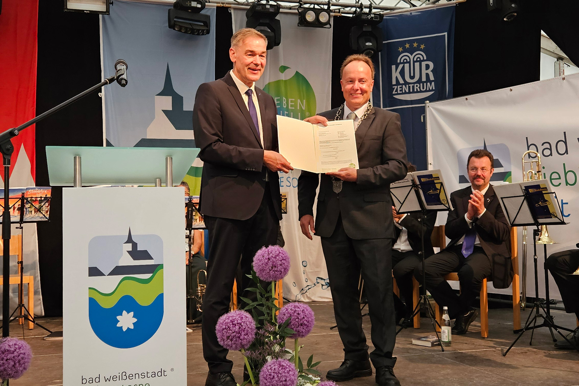 Festakt Anerkennung Heilbad