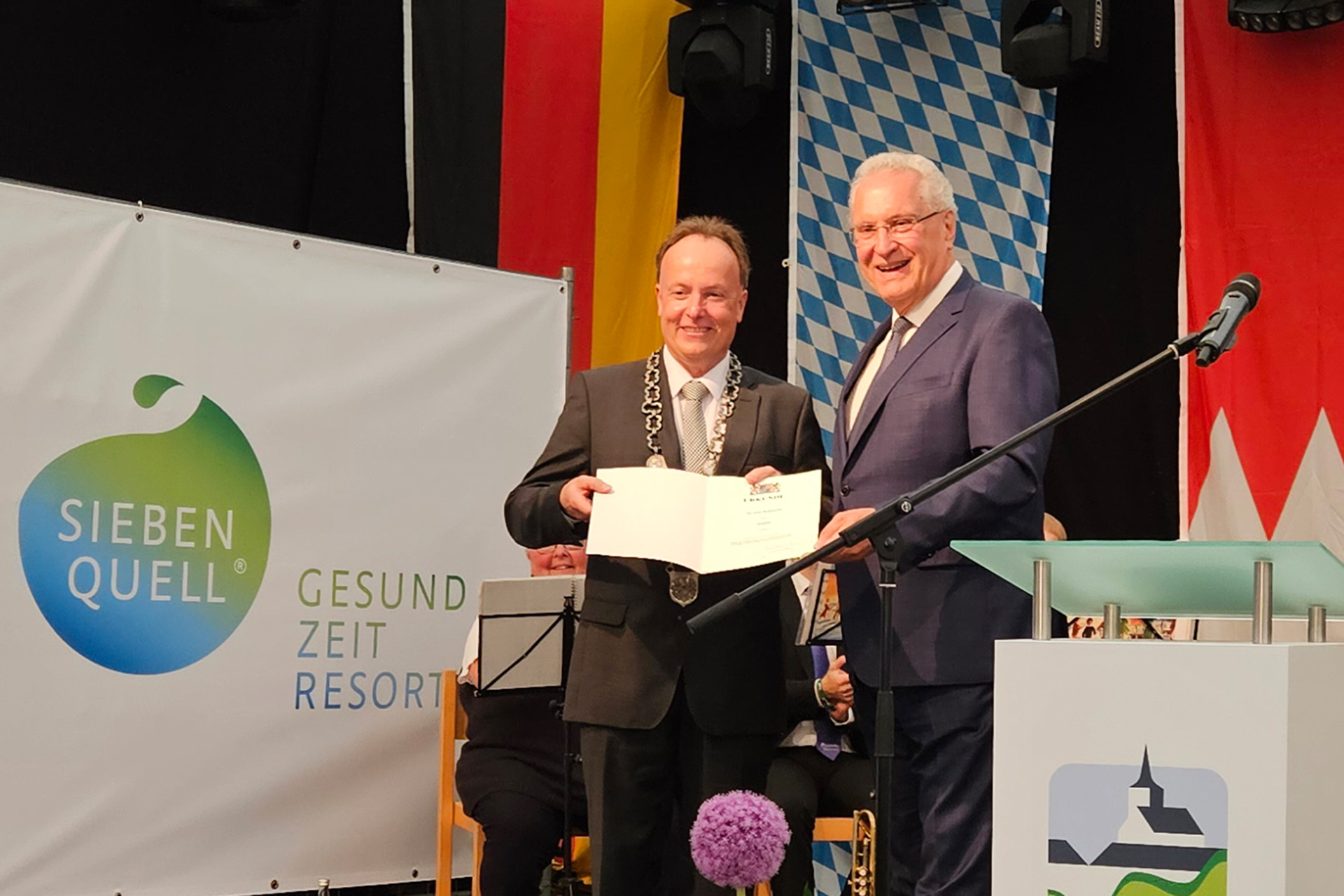 Festakt Anerkennung Heilbad